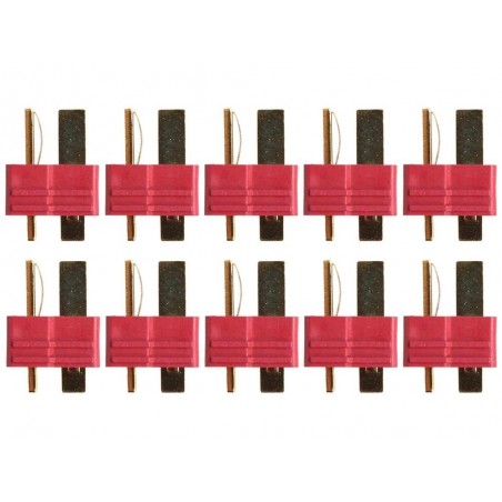 Deans socket / Mini Deans - Deans socket male (10pcs) - Amass - FLASH RC