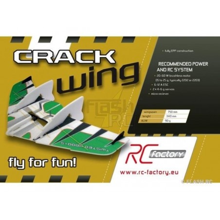 RC Ali Volanti - Crack WING FUN serie viola Rc Factory - FLASH RC