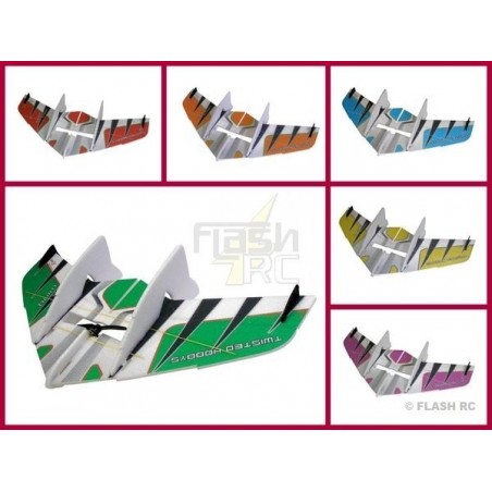 Crack WING FUN series  jaune Rc Factory - FLASH RC