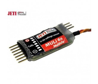 Andere Module & Telemetrie - Spannungssensor MULi6S Jeti Li-XX-Modul - FLASH RC