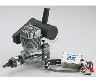 Benzinmotoren - 2T-Benzinmotor OS GT 22 mit Schalldämpfer E-5040 - FLASH RC