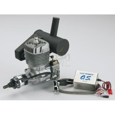 Benzinmotoren - 2T-Benzinmotor OS GT 22 mit Schalldämpfer E-5040 - FLASH RC