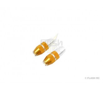 Stiele (2 Stk.) Alu orange für Smart SX Multiplex