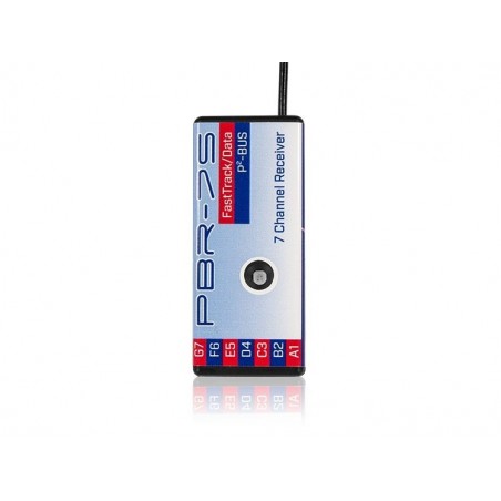POWERBOX - Receptor de 7 canales Powerbox PBR-7S - FLASH RC