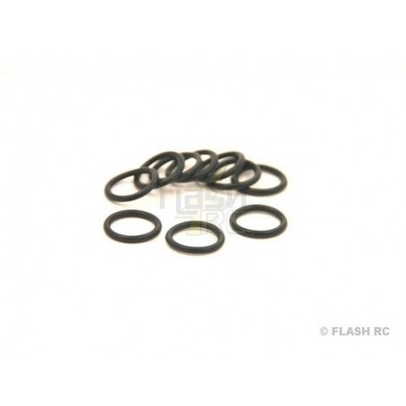 Salvapuntales - Junta tórica para salvapuntales (10pcs) 12x1.9mm - Hacker - FLASH RC
