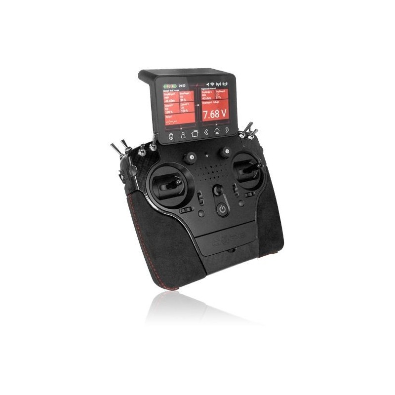 Radio Controls - Powerbox CORE Black 'Handled' 26 channels + PBR-9D - FLASH RC