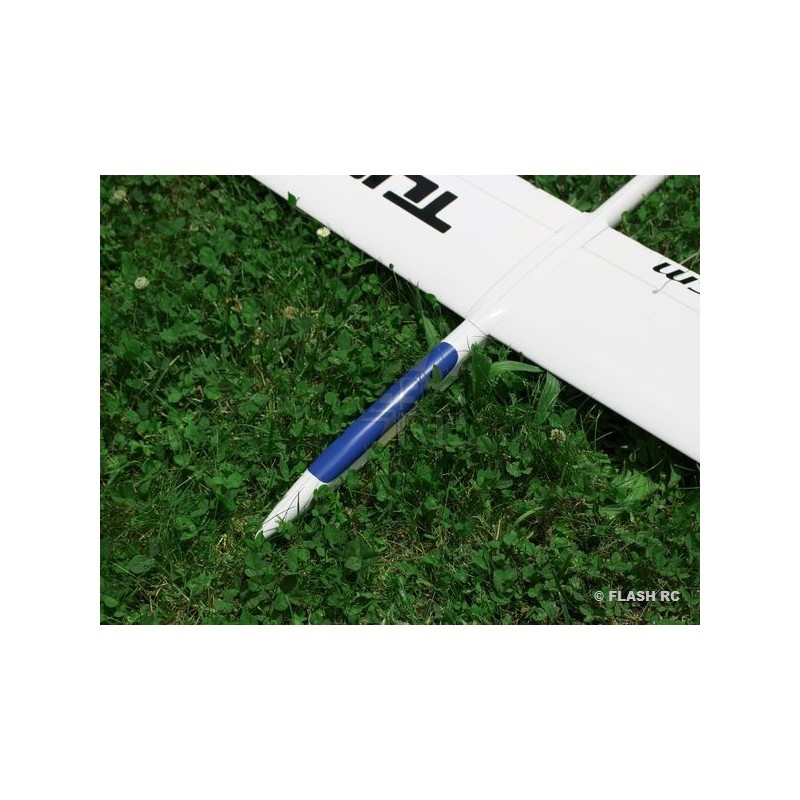 Alianti RC - Tucan tutta fibra circa 2,00m bianco e blu RCRCM - FLASH RC