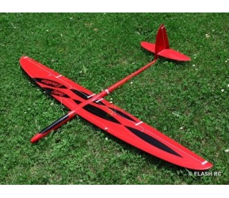 RC Gliders - Emotion Full Carbon approx.2.00m red & black RCRCM - FLASH RC