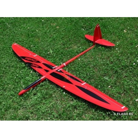 Alianti RC - Emotion Full Carbon circa 2,00m rosso e nero RCRCM - FLASH RC