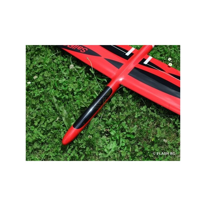 RC Gliders - Emotion Full Carbon approx.2.00m red & black RCRCM - FLASH RC