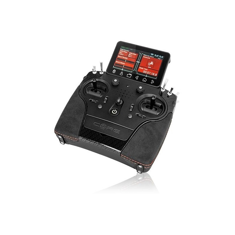 Funkfernsteuerungen - Powerbox CORE Black 'Handled' 26 Kanäle + PBR-9D - FLASH RC