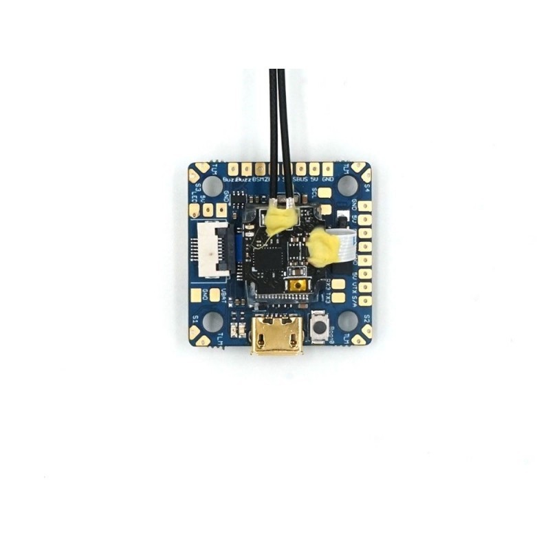 Accesorios y recambios Drones - Tarjeta de vuelo con receptor RXSR-FC (Omnibus F4 Nano V7) FrSky - FLASH RC
