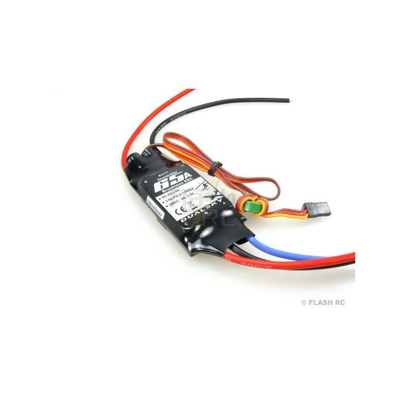 Brushless - Controllore brushless XC-65-Lite Dualsky da 65A - FLASH RC