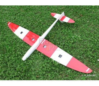 RC Motorgliders - E-Sunbird all fiber approx.1.50m white & red RCRCM - FLASH RC 2