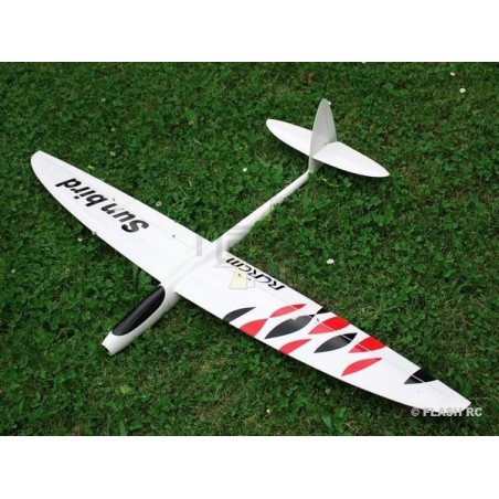 RC-Motorsegler - E-Sunbird Vollcarbon 1.50m weiß & rot RCRCM - FLASH RC