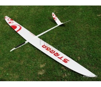 RC Gliders - Strega all fiber approx.2.90m white & red RCRCM - FLASH RC