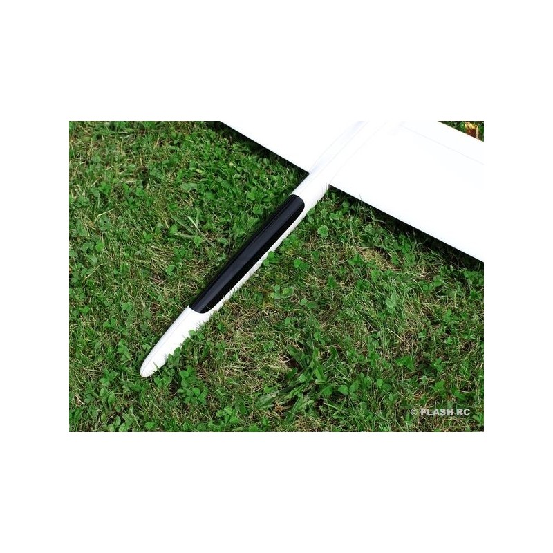 Planeadores RC - Strega todo fibra aprox.2.90m blanco y rojo RCRCM - FLASH RC