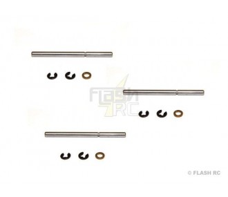 Arbre moteur - Arbre moteur Hacker A10-S (3 pcs) - FLASH RC