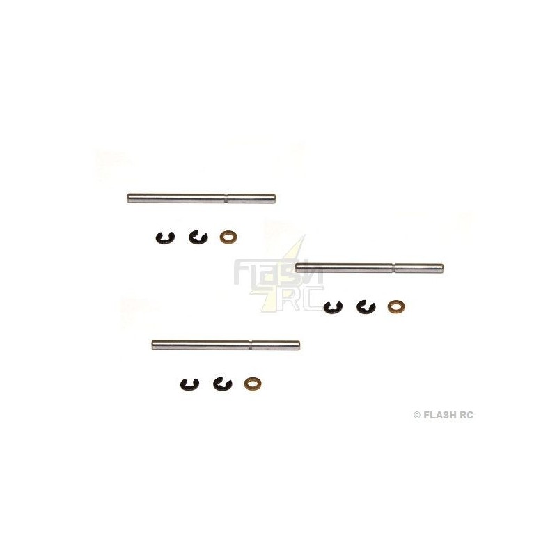 Arbre moteur - Arbre moteur Hacker A10-S (3 pcs) - FLASH RC