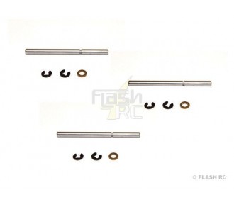 Albero motore - Albero motore Hacker A10-L (3 pezzi) - FLASH RC