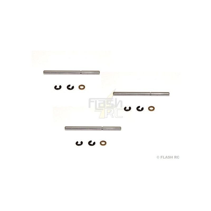 Arbre moteur - Arbre moteur Hacker A10-L (3 pcs) - FLASH RC