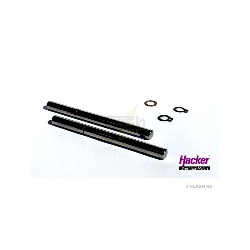 Motor shaft - Motor shaft Hacker A30-S-V2 (2 pcs) - FLASH RC