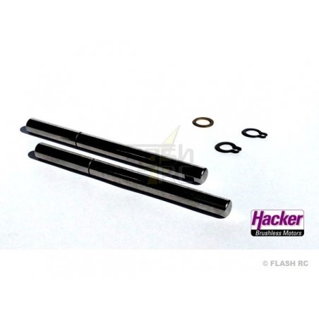 Motor shaft - Motor shaft Hacker A30-S-V2 (2 pcs) - FLASH RC