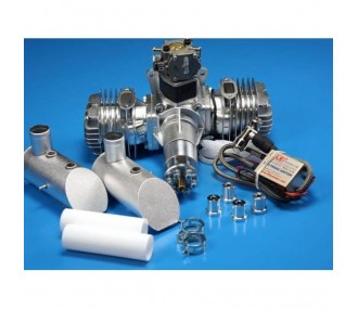 Motores de gasolina - Motor de gasolina de 2 tiempos DLE-111 V3 - Dle Engines - FLASH RC 2