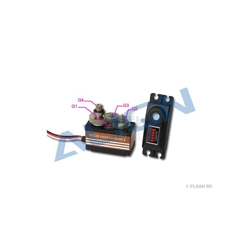 Servo gears - Gears for DS655 Align - FLASH RC