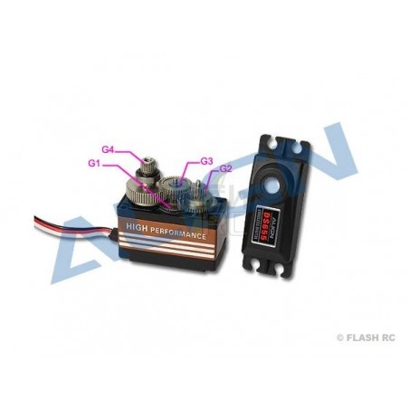 Servo gears - Gears for DS655 Align - FLASH RC