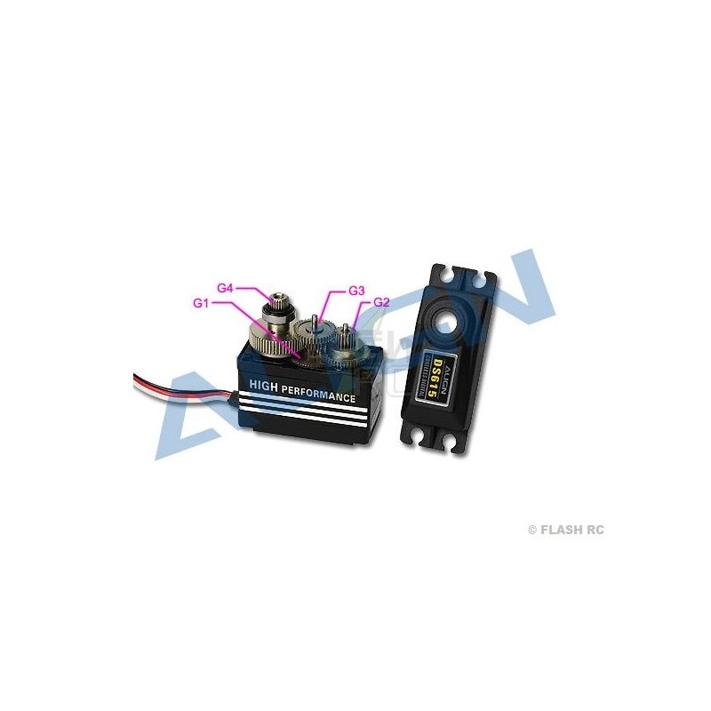 Pignons pour DS615 Align - FLASH RC