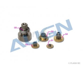 Piñones para servo - Piñones para DS525M Align - FLASH RC 2