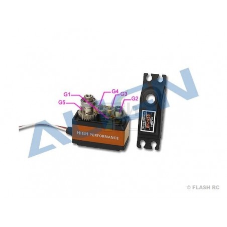 Piñones para servo - Piñones para DS525M Align - FLASH RC