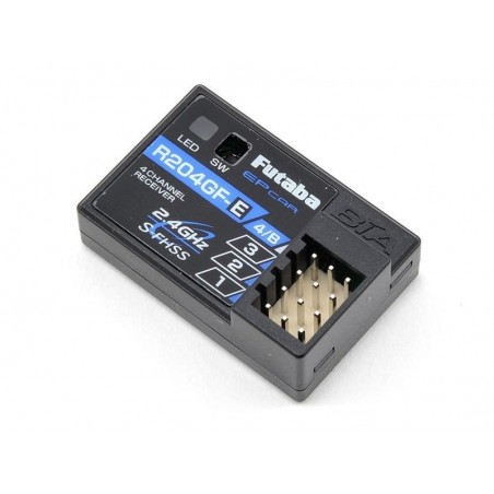 2.4GHz S-FHSS/FHSS/T-FHSS FUTABA - R204GFE 2.4GHZ Futaba S-FHSS/FHSS Ricevitore - FLASH RC