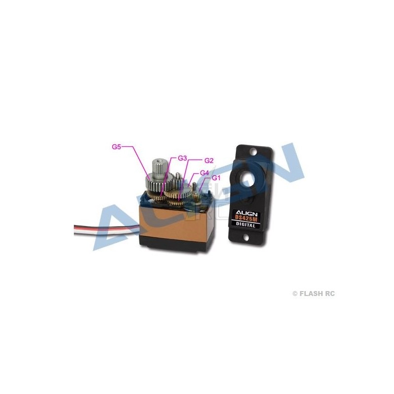 Piñones para servo - Piñones para DS425M Align - FLASH RC
