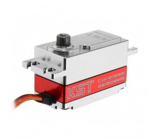 Servi - Servo KST DS1509MG HV a basso profilo (55g, 12,8kg.cm, 0,09s/60°) - FLASH RC