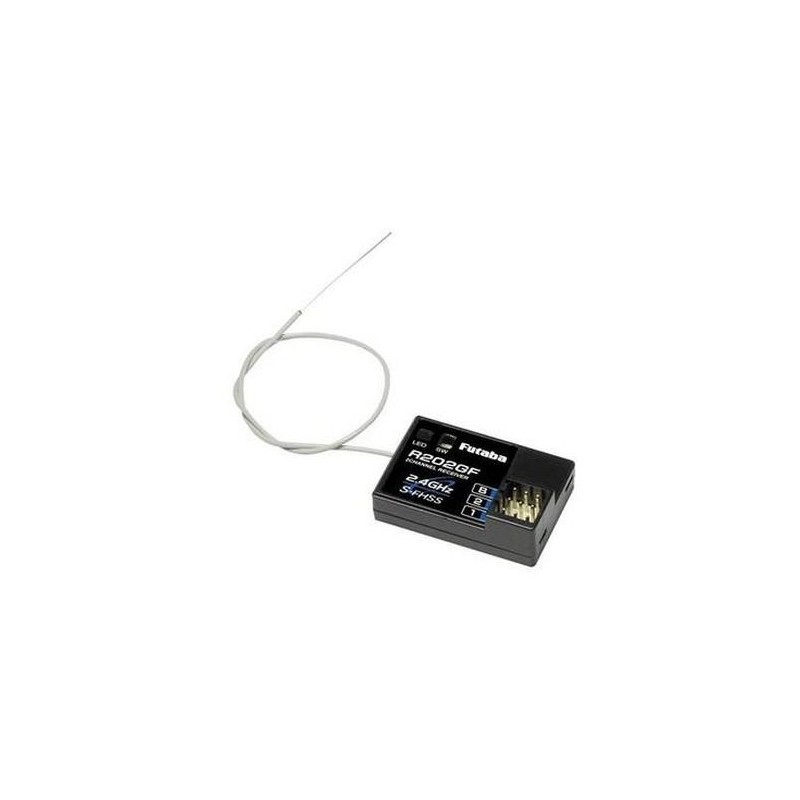 2.4GHz S-FHSS/FHSS/T-FHSS FUTABA - R202GF 2.4GHZ Futaba S-FHSS Receptor - RC FLASH