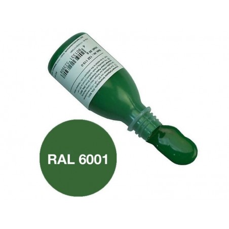 Pâtes epoxy colorantes - Pâte époxy colorante vert émeraude (RAL 6001) 50g R&G - FLASH RC