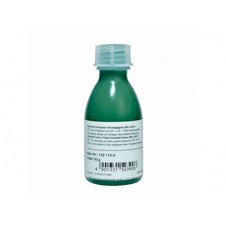 Pâtes epoxy colorantes - Pâte époxy colorante vert émeraude (RAL 6001) 50g R&G - FLASH RC