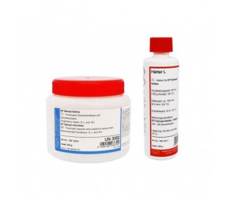 Gelcoat - Gelcaot epoxy EP incolore + durcisseur L 40mn (690gr) - R&G - FLASH RC