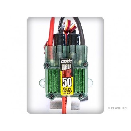 Moteurs Hélicos RC - Phoenix Edge 50A CASTLE CREATIONS - FLASH RC