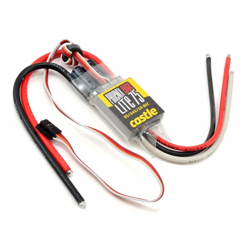 Motores de helicóptero RC - Phoenix Edge Lite 75A CASTLE CREATIONS - FLASH RC