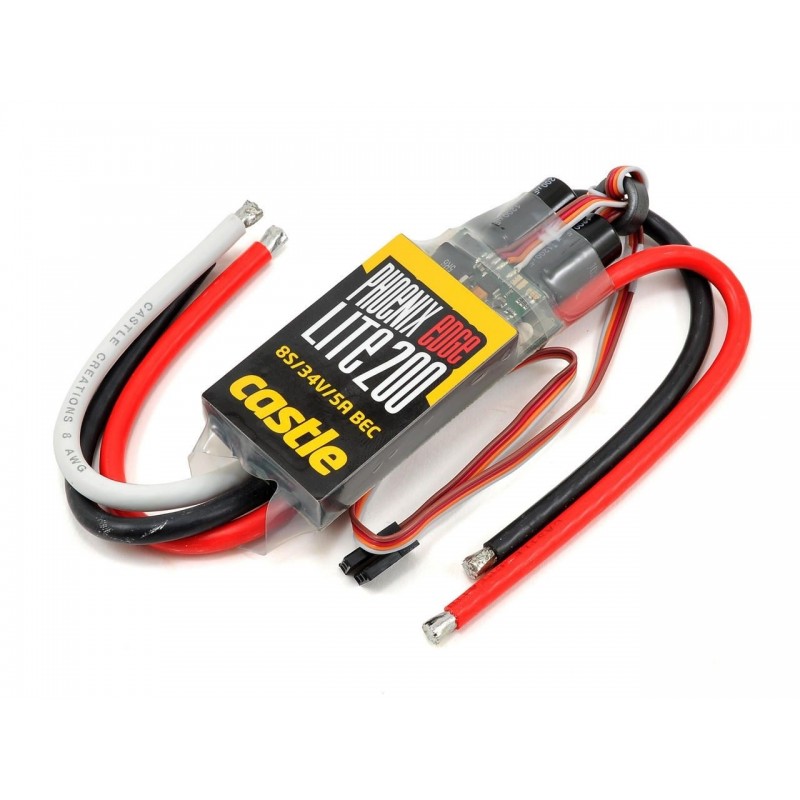 Moteurs Hélicos RC - Phoenix Edge Lite 200A CASTLE CREATIONS - FLASH RC