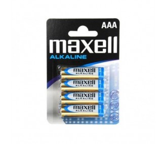 Pilas - Pilas alcalinas LR03 (AAA) MAXELL - Blister de 4 - FLASH RC