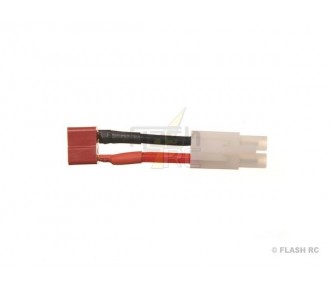 Adapter/Verlängerungen für Batterien & Motoren - Adapter Deans weiblich Tamiya männlich - FLASH RC