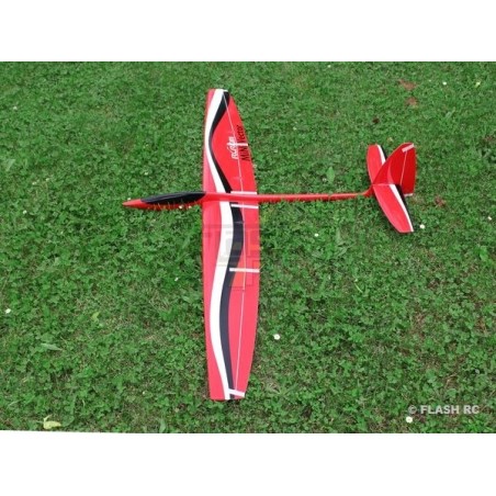 Planeurs RC - MiniVec tout fibre env.1.69m noir et rouge RCRCM - FLASH RC