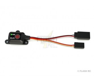 Electronic / magnetic switches - Electronic switch with integrated battery controller - SKY RC - FLASH RC