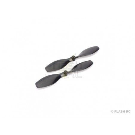 Piezas de repuesto para vehículos aéreos no tripulados - BLH7620 - Hélice negra en el sentido de las agujas del reloj (2 uds.) -