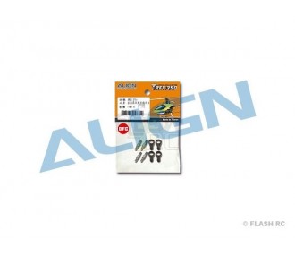 T-REX 250 - H25124 - Chapes et biellettes DFC - TREX 250 Align - FLASH RC 2