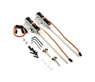 Divaricatori per aerei - Retrattile principale elettrico 85° per 60-120 E-Flite - FLASH RC